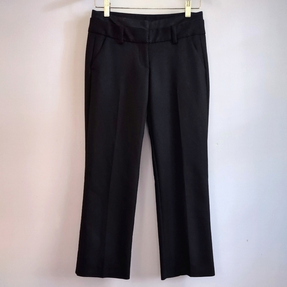 bebe Low Waist Black Dress Pants Flare Leg - Picture 1 of 8